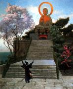 Jean Leon Gerome A Japanese Imploring a Divinity oil painting